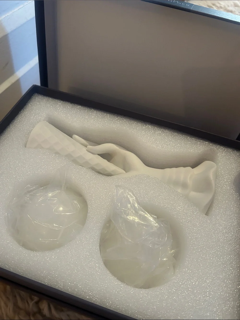 New in box Jonathan Adler I-Scream Candle Holder